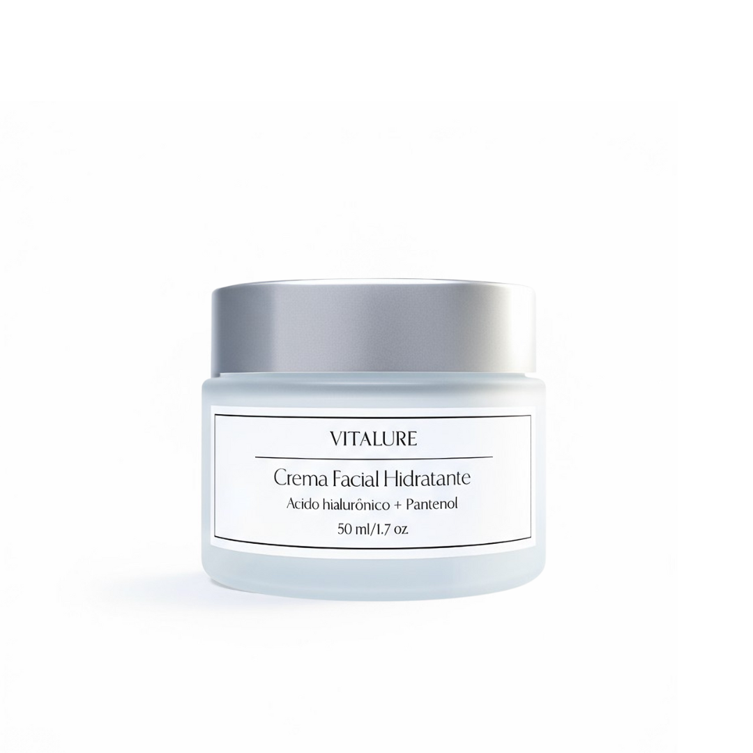Crema Facial Hidratante c/ Ácido Hialurónico