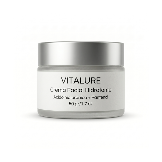 Crema Facial Hidratante c/ Ácido Hialurónico