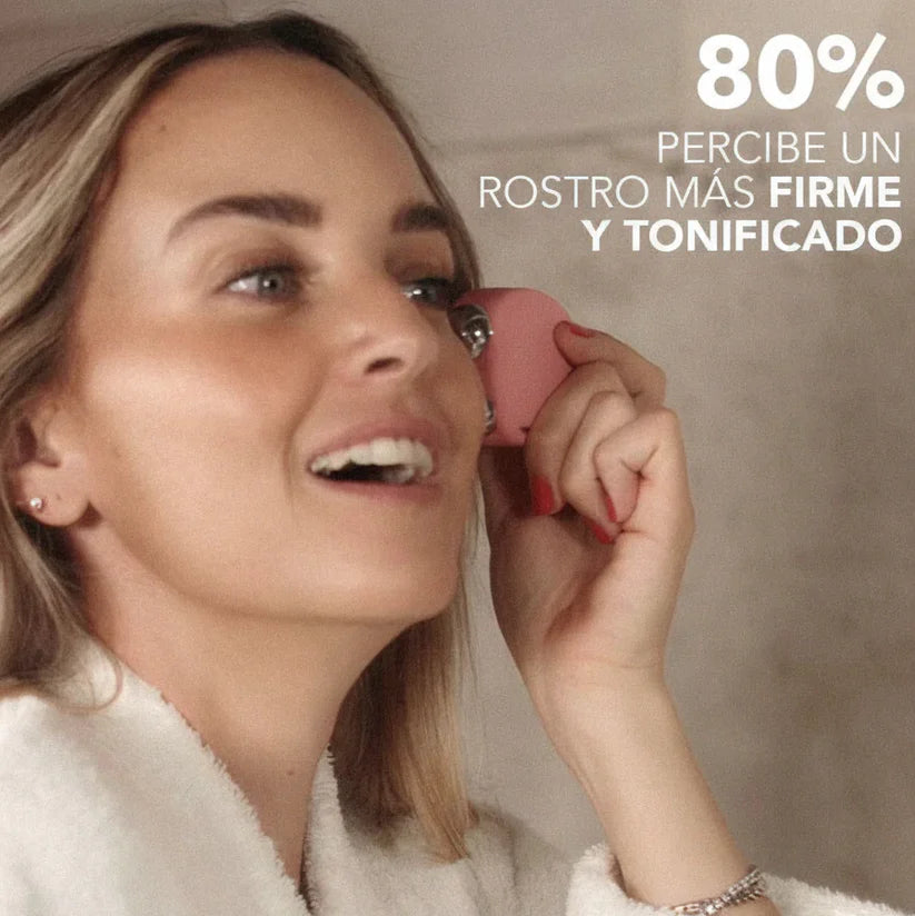 SKINDION | Masajeador facial de microcorriente + Gel conductor de REGALO