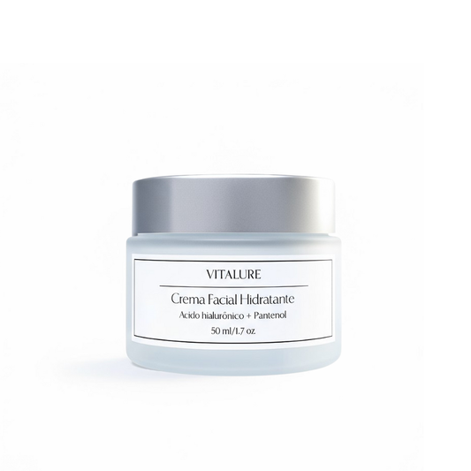 Crema Facial Hidratante c/ Ácido Hialurónico